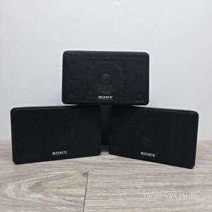 Sony Bookshelf Full Range Speakers - Lot of 3 - SS- (MSP900,SRP900,CNP680)
